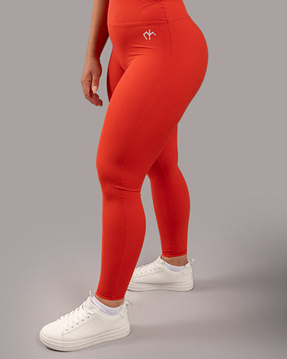 Womens Ignite Leggings - Spiced Coral