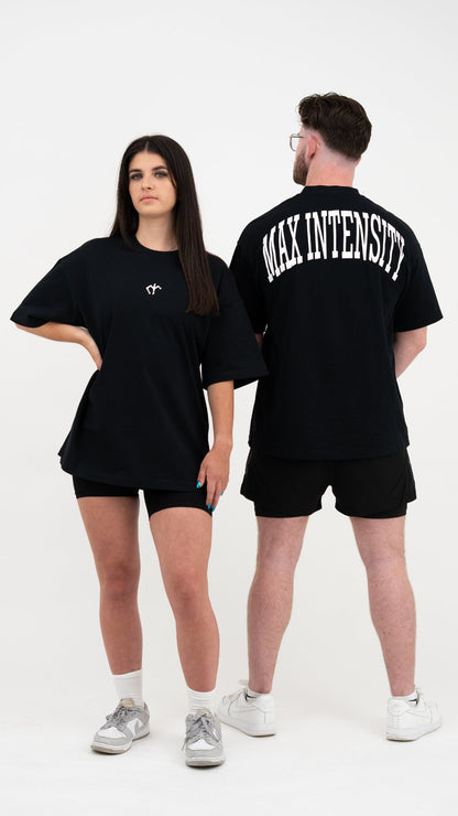 Classic Oversized Tshirt Black - Max Intensity