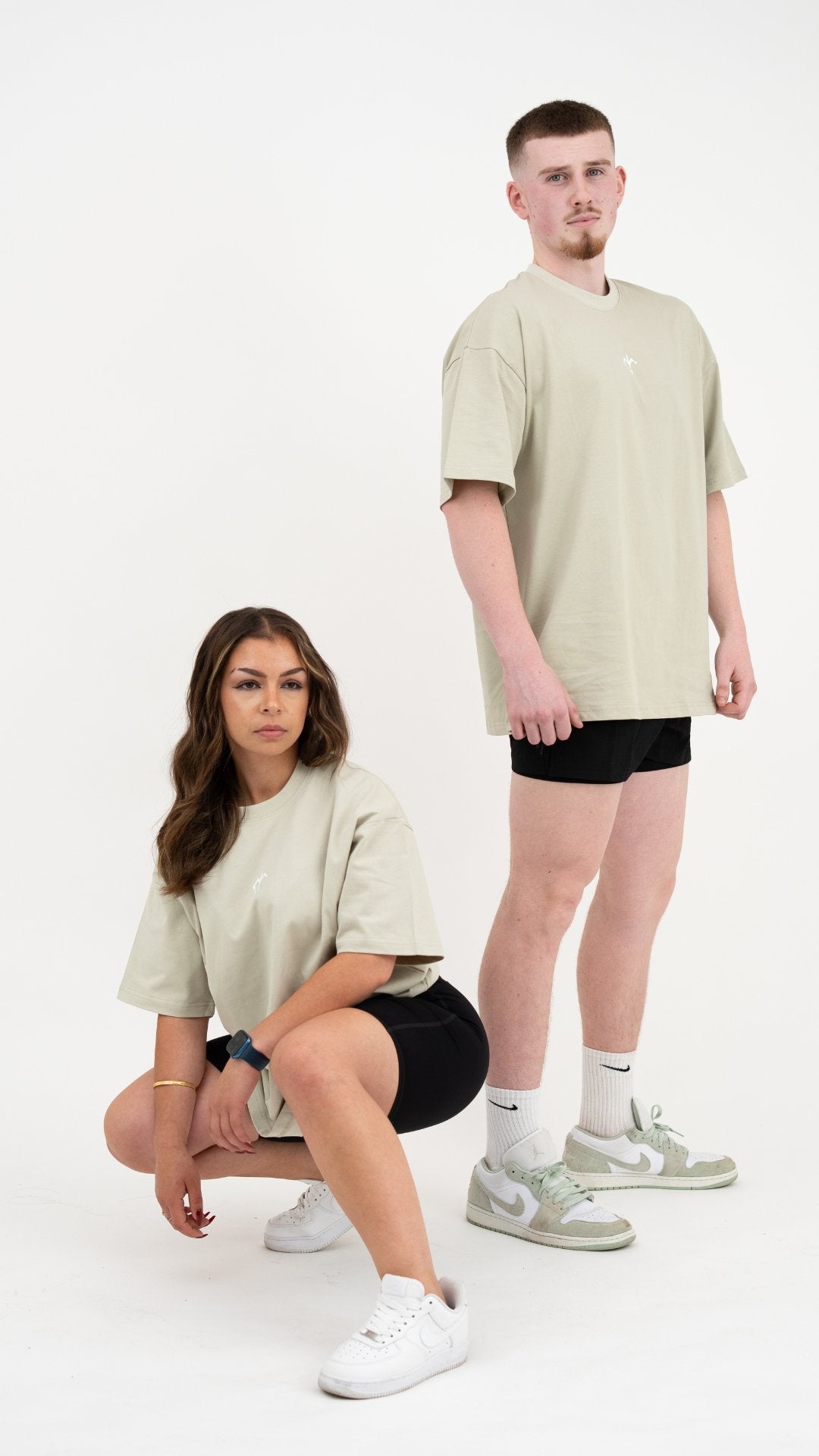 Classic Oversized Tshirt Sage Green - Max Intensity