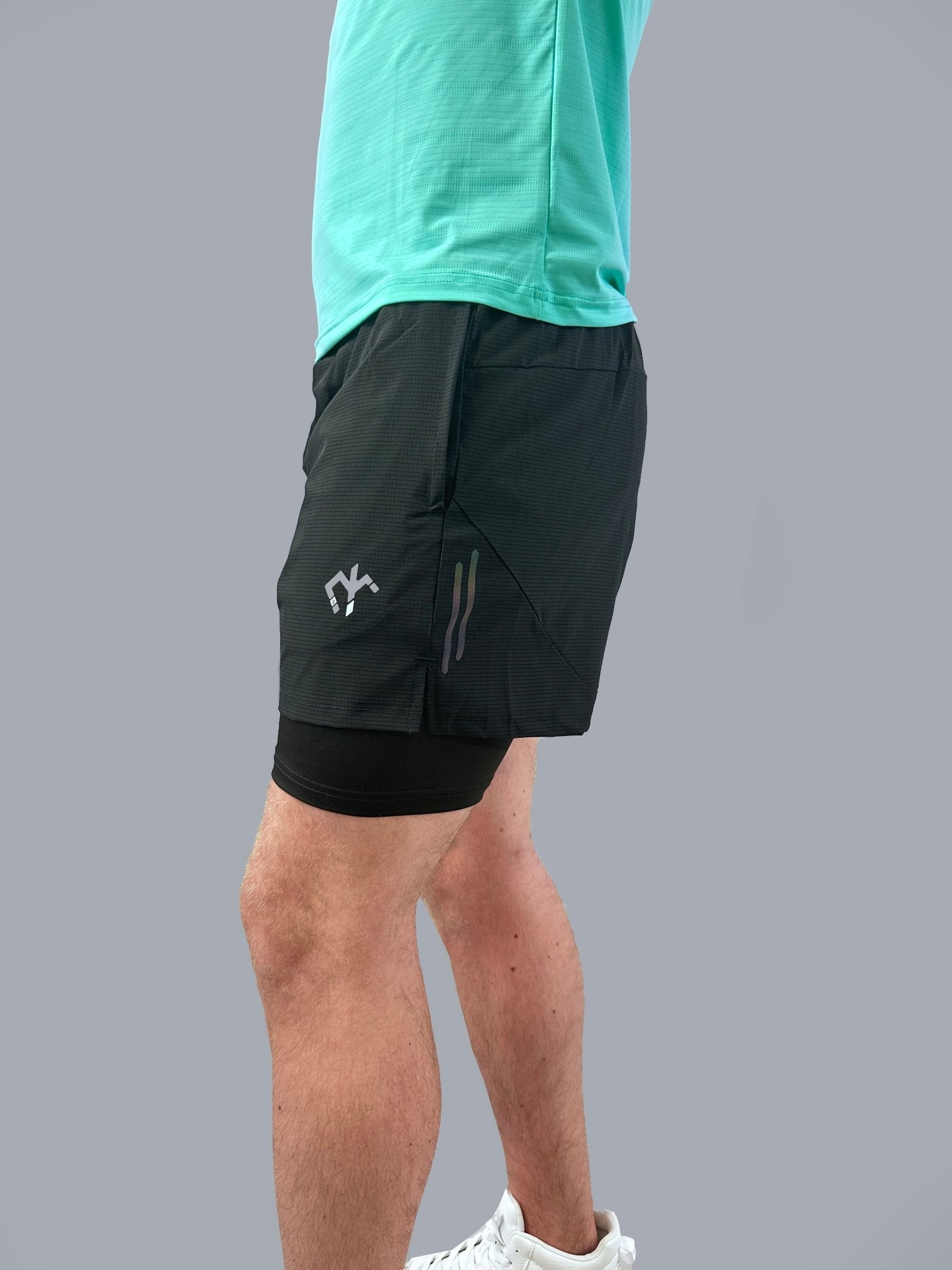 Mens Ignite Compression Shorts - Black - Max Intensity