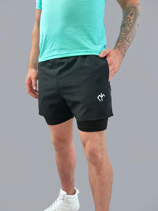 Mens Ignite Compression Shorts - Black - Max Intensity