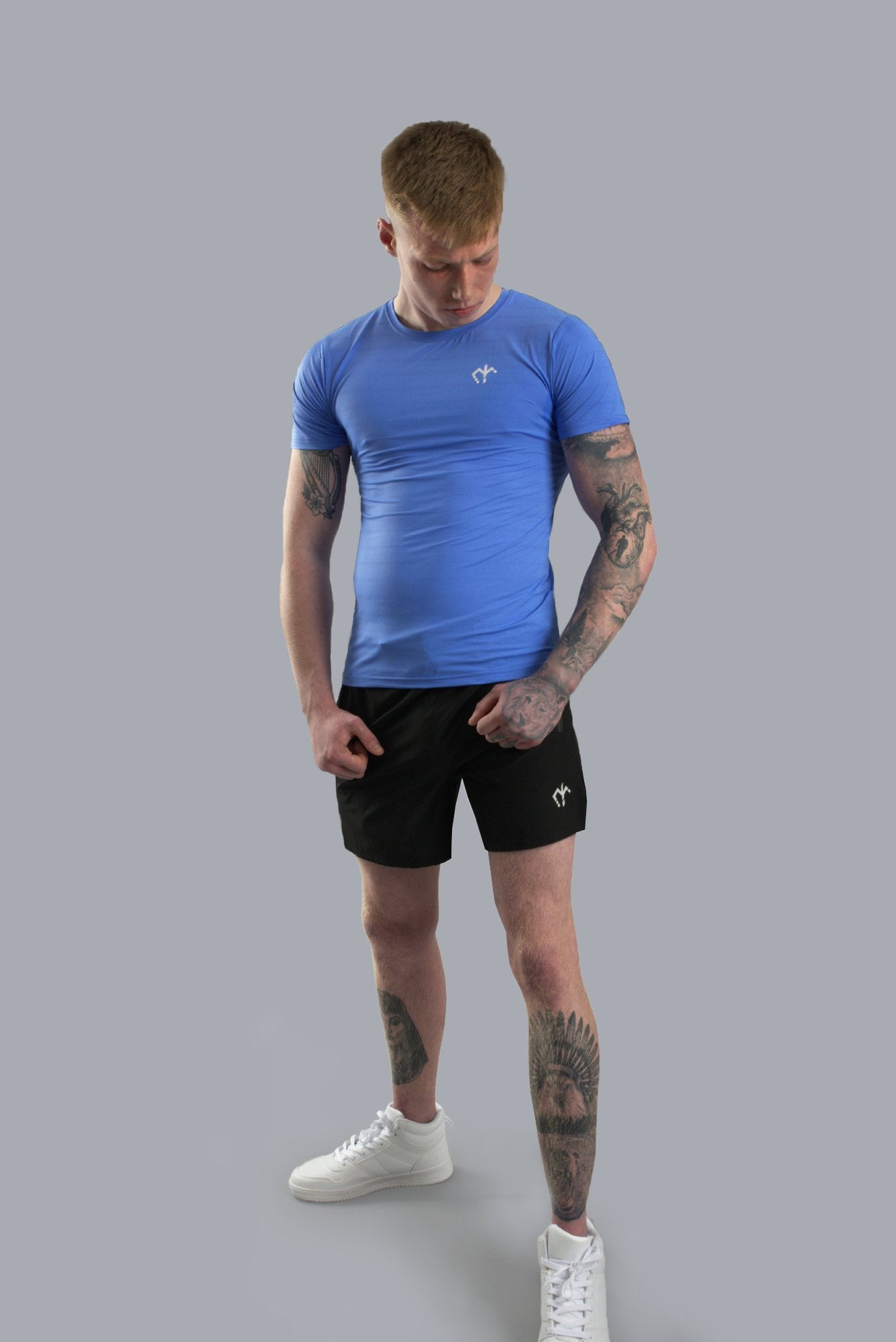 Mens Ignite T-shirt - Bermuda Blue - Max Intensity