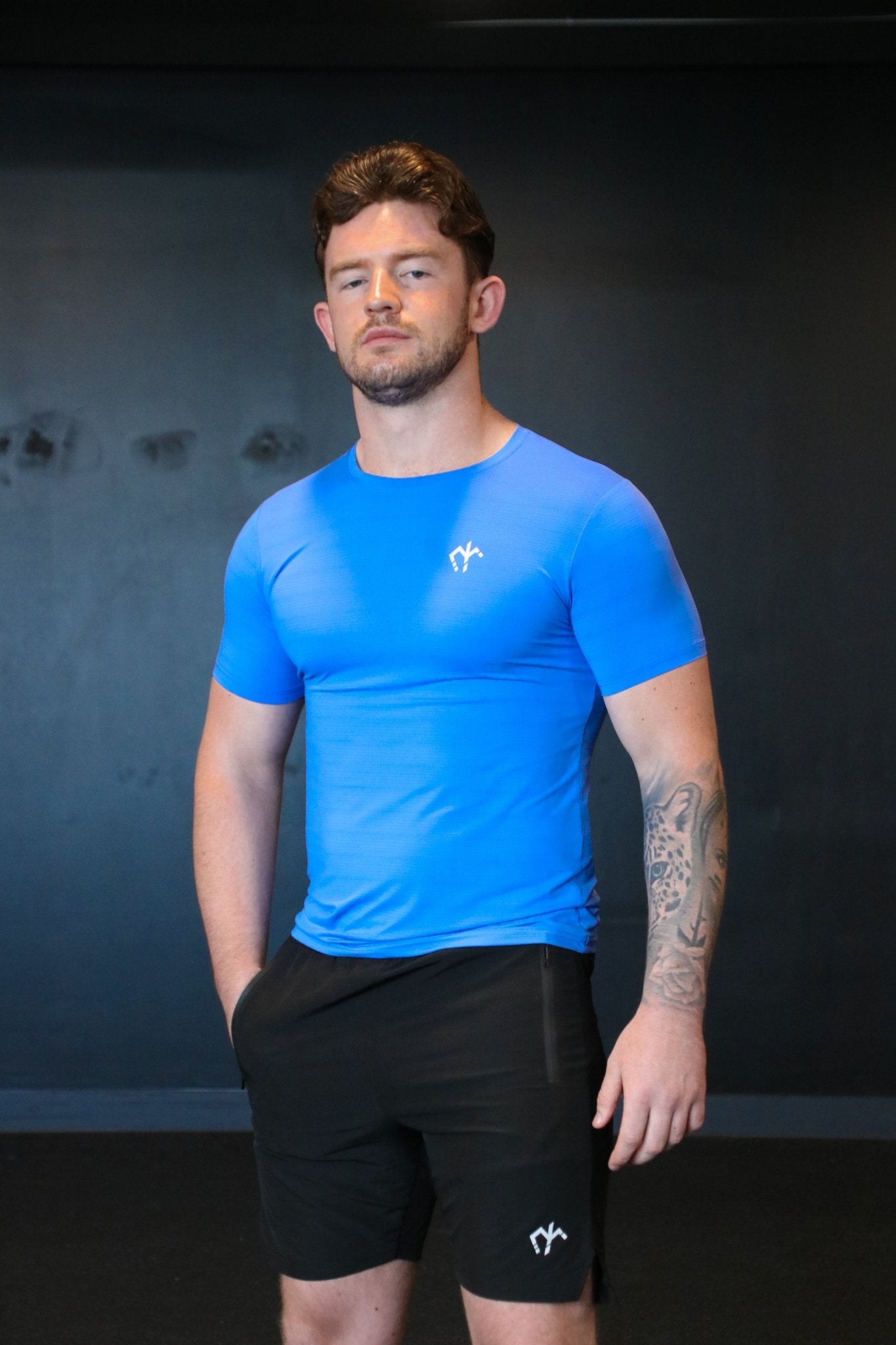 Mens Ignite T-shirt - Bermuda Blue - Max Intensity