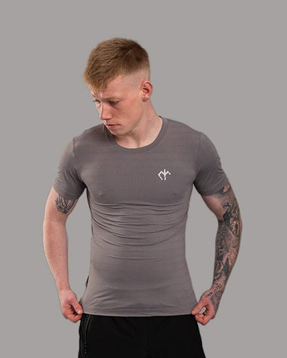 Mens Ignite T-shirt - Iron Grey - Max Intensity