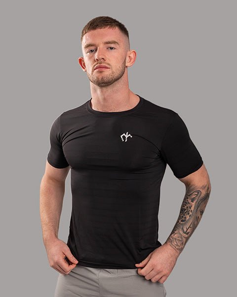 Mens Ignite T-shirt - Obsidian Black - Max Intensity