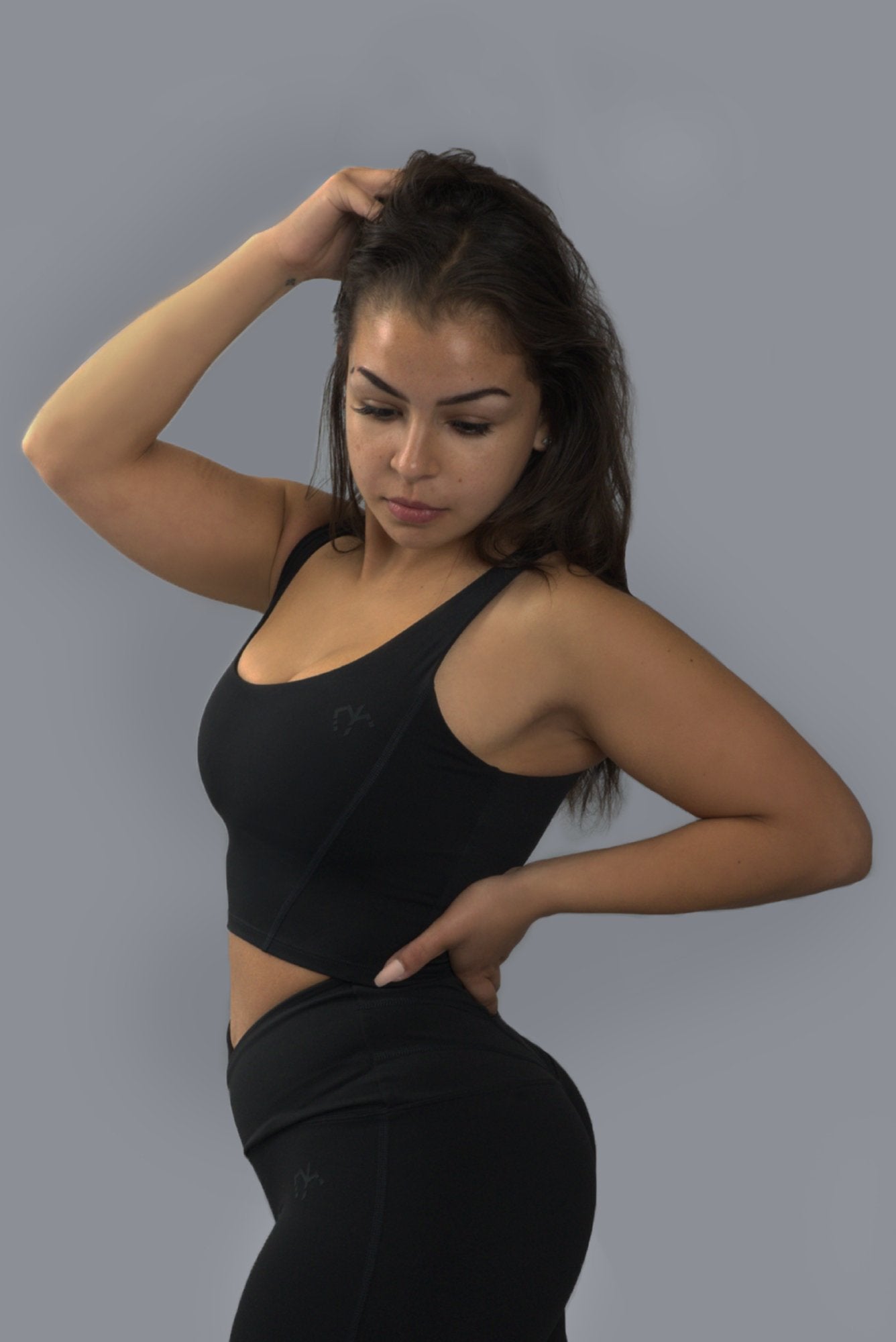 Womens Elevate Tank top - Obsidian Black - Max Intensity