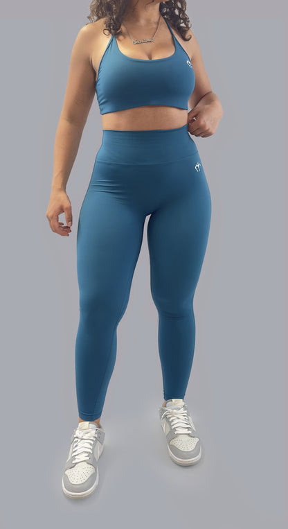 Womens Ignite Leggings - Deep Teal - Max Intensity